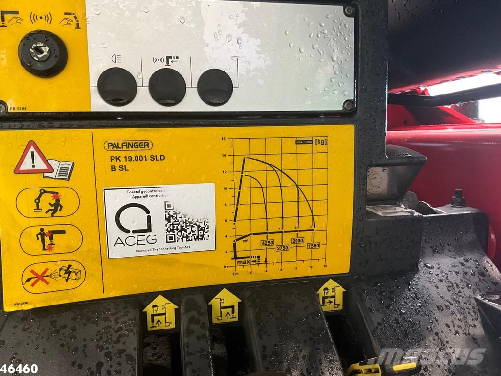 Renault C 460 Euro 6 8x4 Palfinger 19 Tonmeter laadkraan Abrollkipper