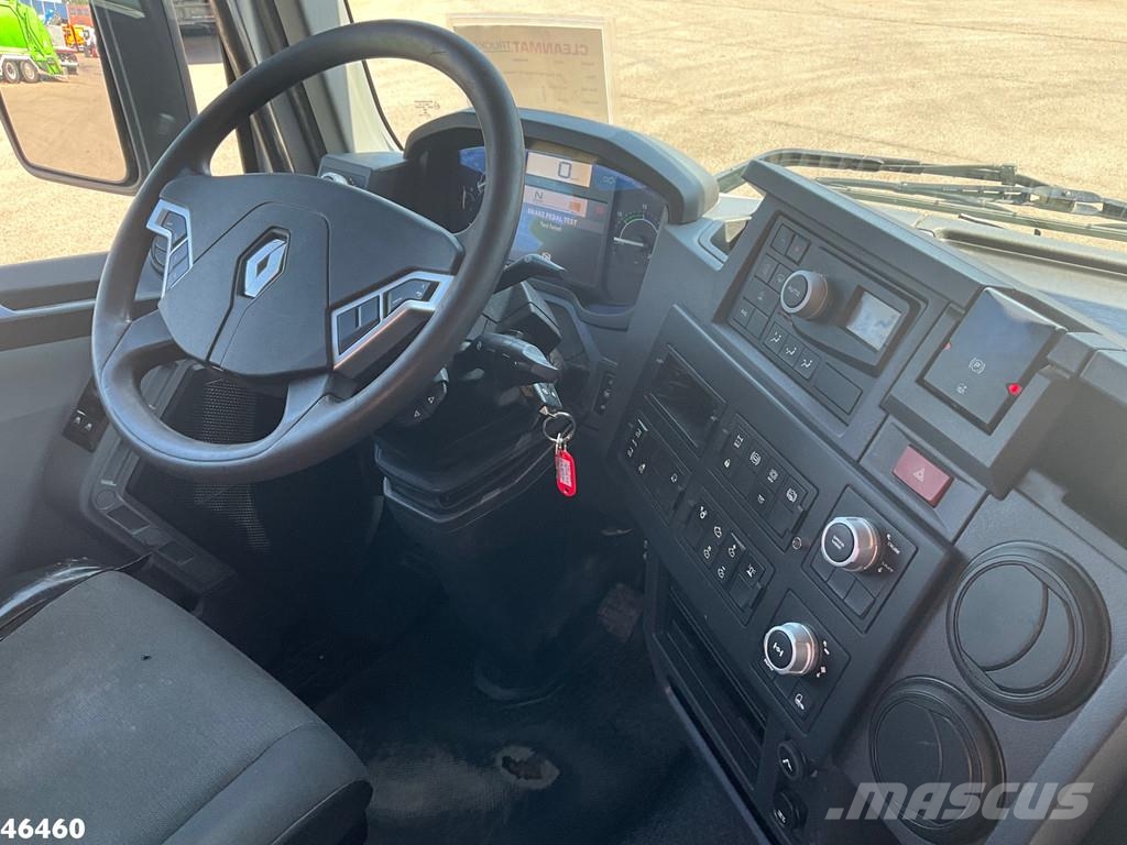 Renault C 460 Euro 6 8x4 Palfinger 19 Tonmeter laadkraan Abrollkipper