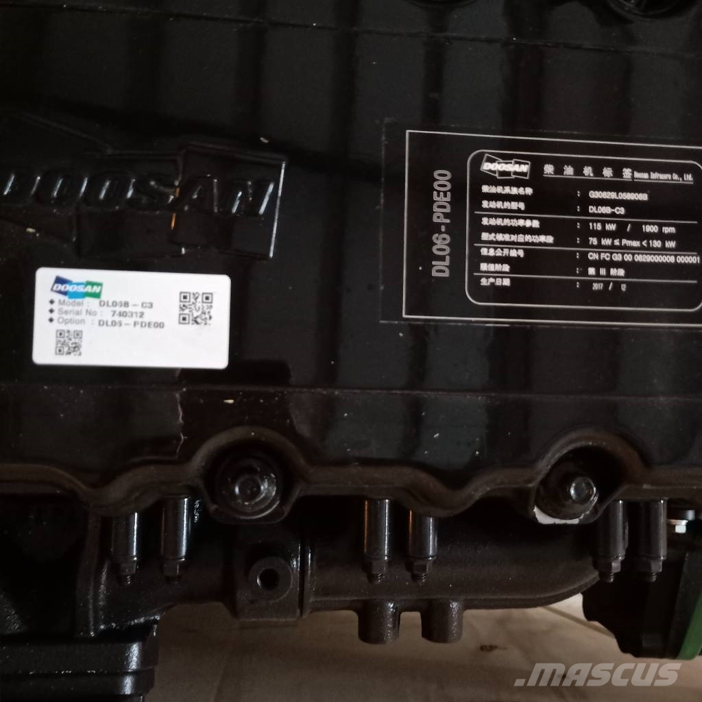 Doosan DX225LC DX225LCA Engine DB58TI 201-00107 Transmisija