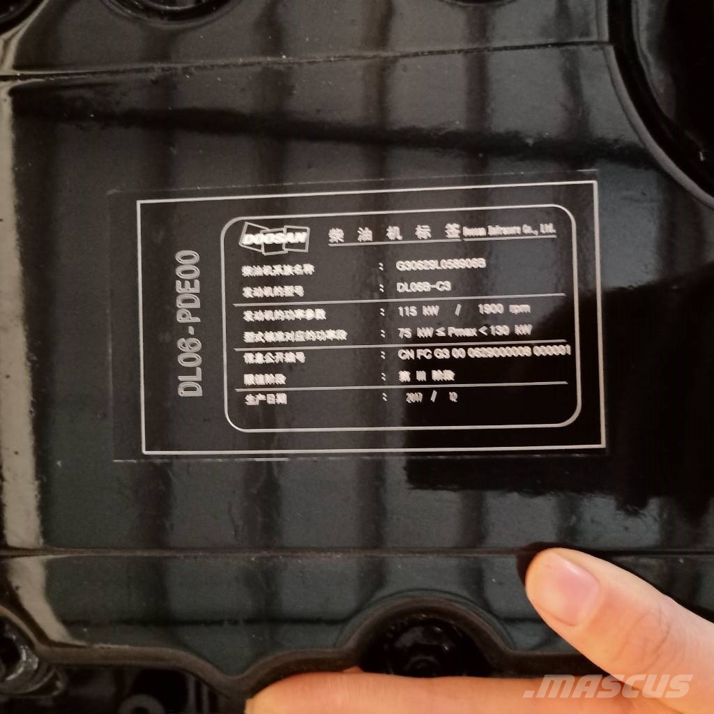 Doosan DX225LC DX225LCA Engine DB58TI 201-00107 Transmisija
