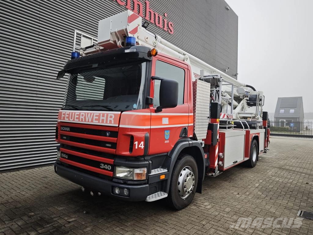 Scania P 114G 340 4x2 Bronto Skylift F27RLH Πυροσβεστικά οχήματα
