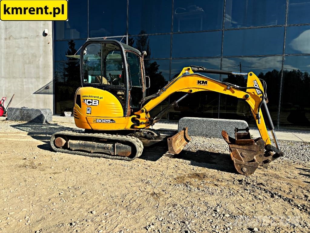 JCB 8025 | 8026 CAT 302.5 KUBOTA U 27 YANMAR VIO Miniekskavaatorid < 7 t