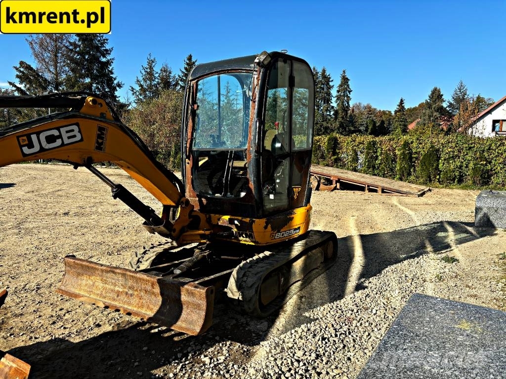 JCB 8025 | 8026 CAT 302.5 KUBOTA U 27 YANMAR VIO Miniekskavaatorid < 7 t