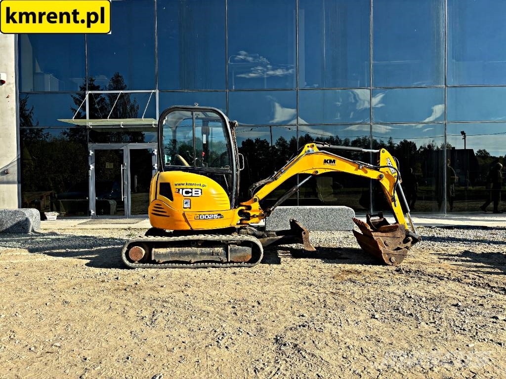 JCB 8025 | 8026 CAT 302.5 KUBOTA U 27 YANMAR VIO Miniekskavaatorid < 7 t