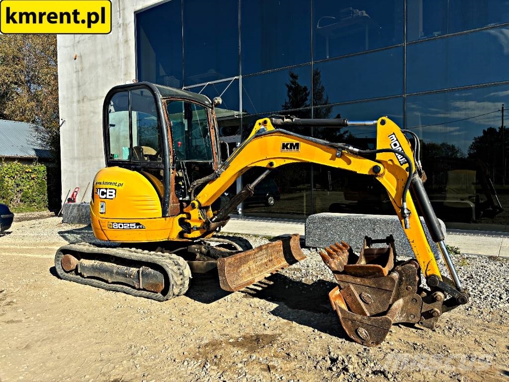 JCB 8025 | 8026 CAT 302.5 KUBOTA U 27 YANMAR VIO Miniekskavaatorid < 7 t