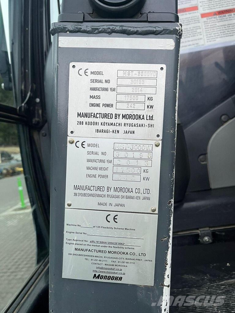 Morooka MST 3000 V D Vikšrinė savivartė technika
