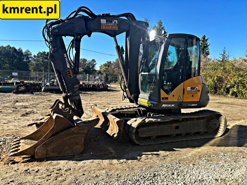 Mecalac 10 MCR KOPARKA GĄSIENICOWA. 2017R. | Caterpillar 3 Midi bagri 7t – 12t