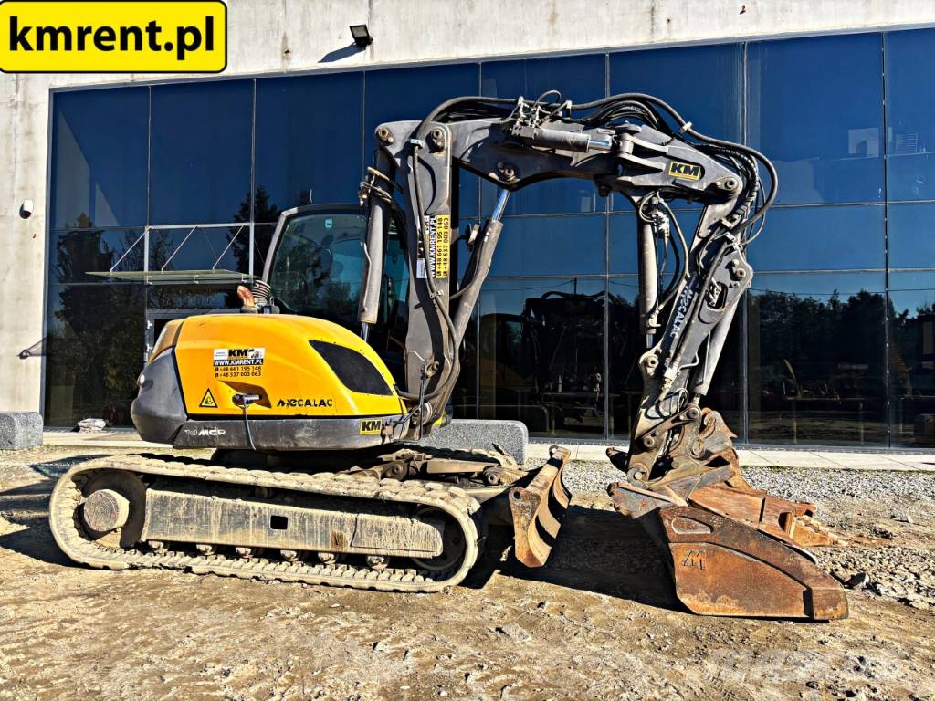 Mecalac 10 MCR KOPARKA GĄSIENICOWA. 2017R. | Caterpillar 3 Midi bagri 7t – 12t