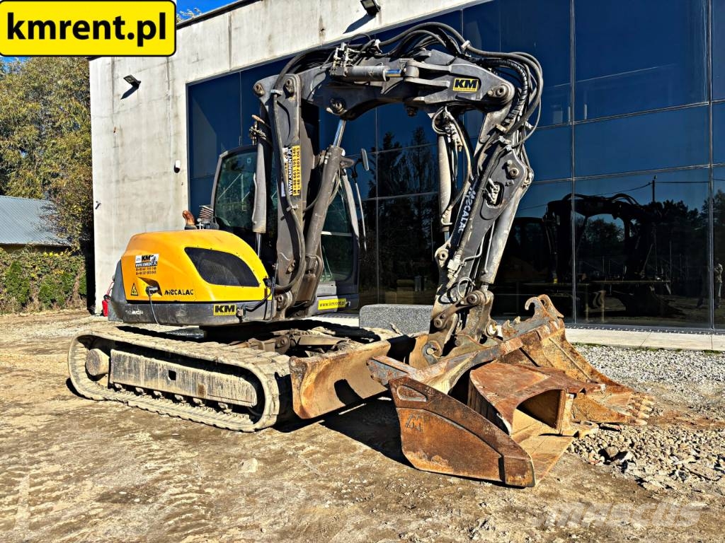 Mecalac 10 MCR KOPARKA GĄSIENICOWA. 2017R. | Caterpillar 3 Midi bagri 7t – 12t