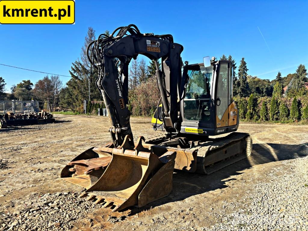 Mecalac 10 MCR KOPARKA GĄSIENICOWA. 2017R. | Caterpillar 3 Midi bagri 7t – 12t