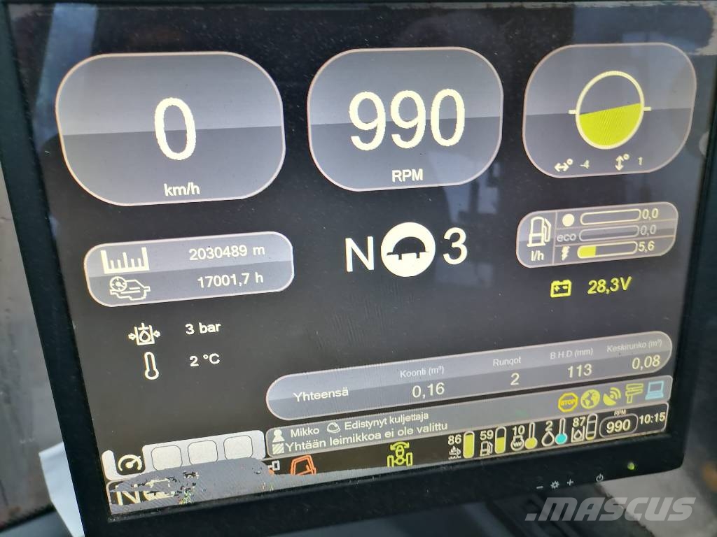 Komatsu 911 Skovningsmaskiner