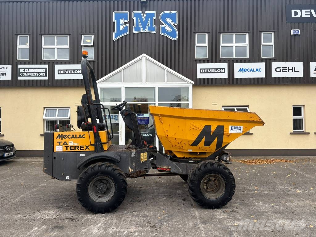 Mecalac TA3SH 3 Ton - Swivel Skip Dumper Väikekallurid