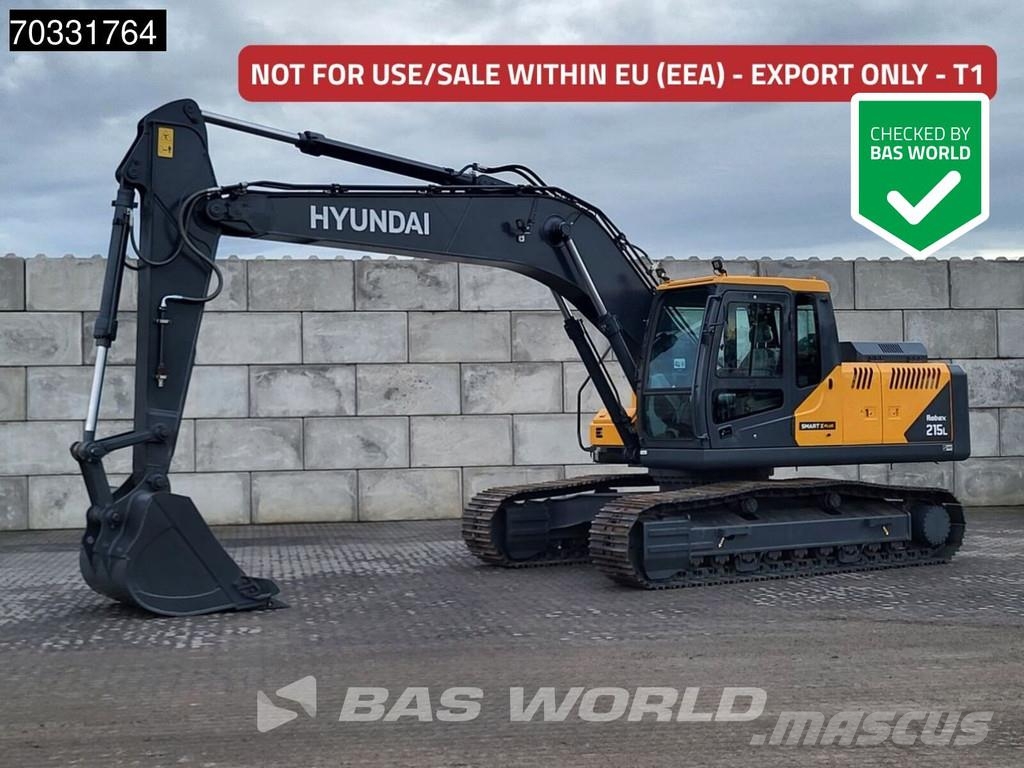Hyundai R215 L Gravemaskiner på larvebånd