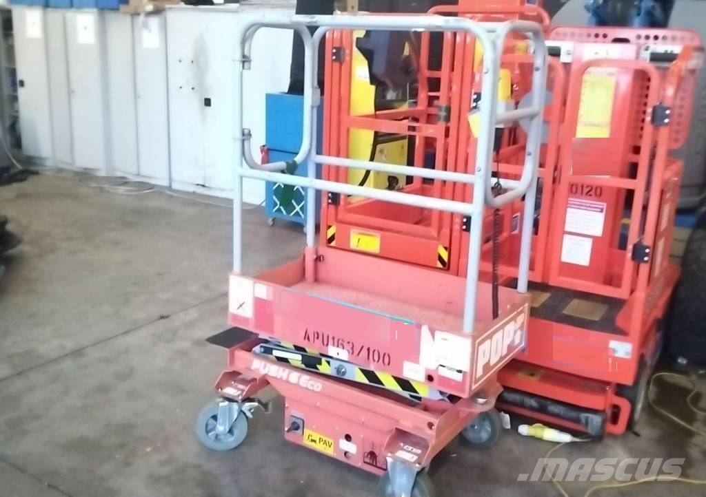 Pop Up Push Eco 6 Manuelt flyttbare lifter
