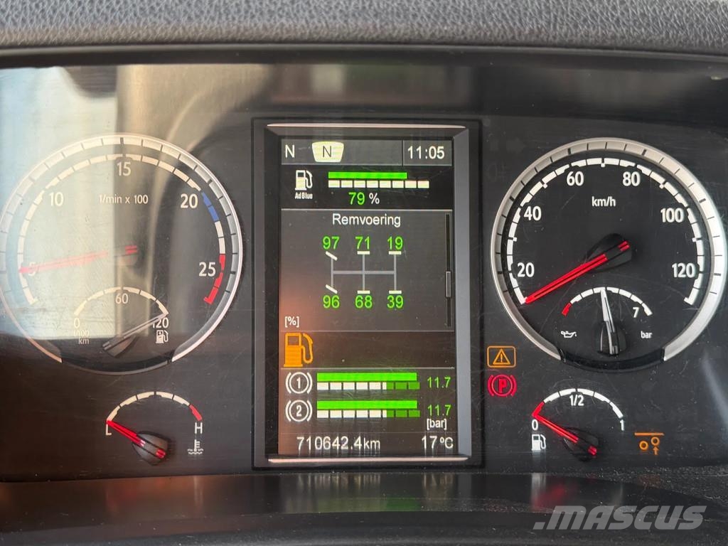Scania R520 V8 6x2 Boogie Full Air Retarder *710 Tkm* Eur Vlačilci
