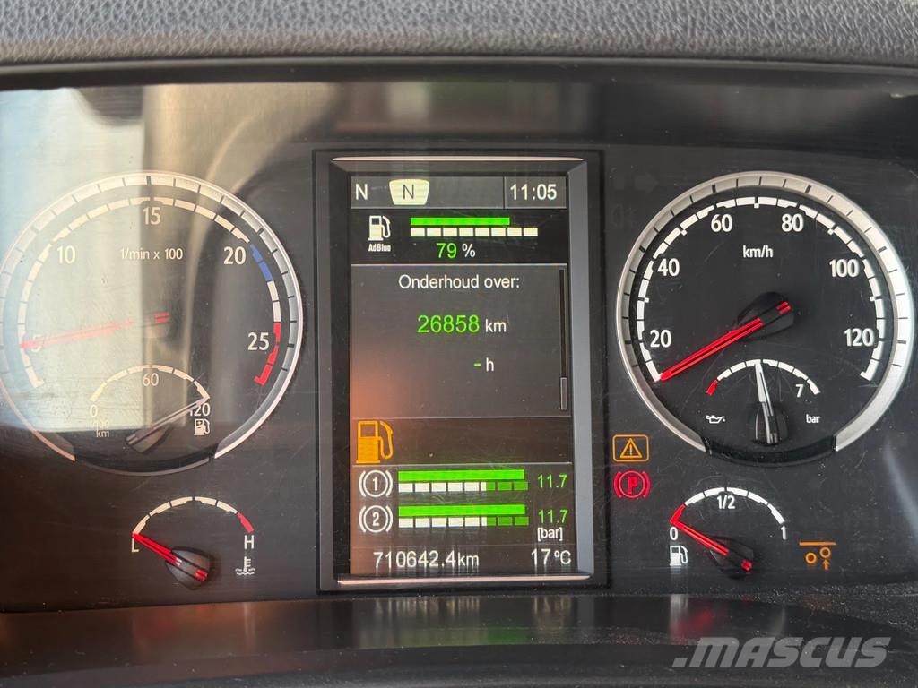 Scania R520 V8 6x2 Boogie Full Air Retarder *710 Tkm* Eur Vlačilci