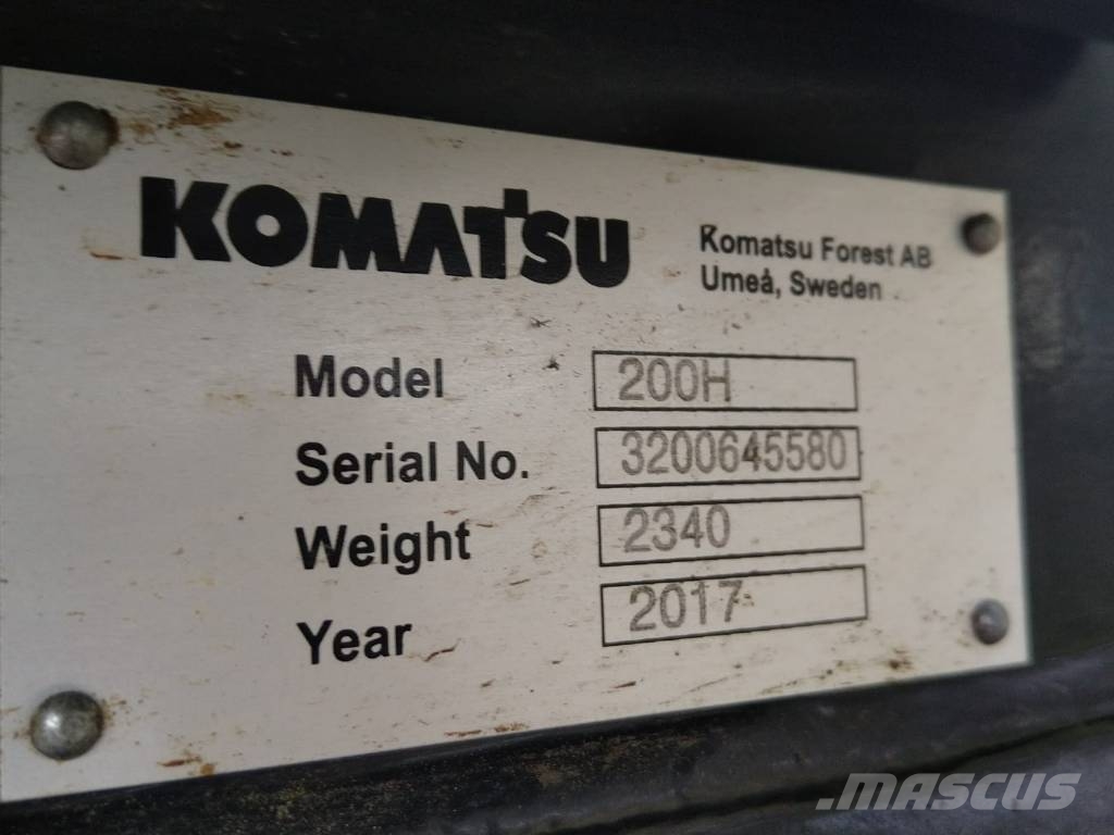 Komatsu 911.6 Cosechadoras