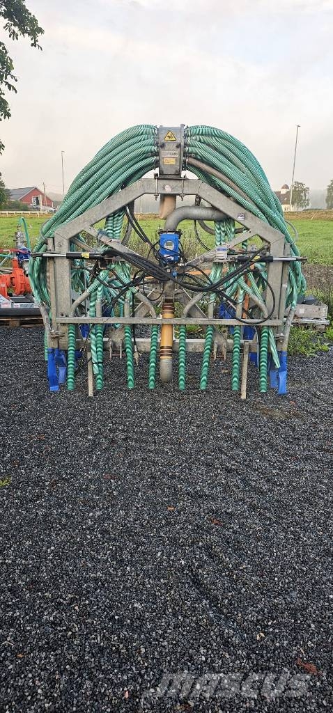  Komplett 12m Slurrykat slangeanlegg m.Flowmeter st معدات رش أسمدة