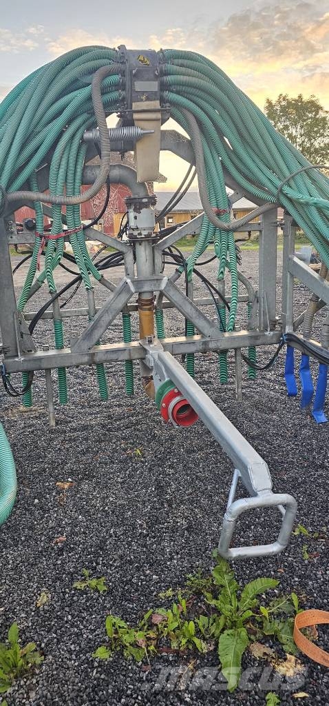  Komplett 12m Slurrykat slangeanlegg m.Flowmeter st معدات رش أسمدة