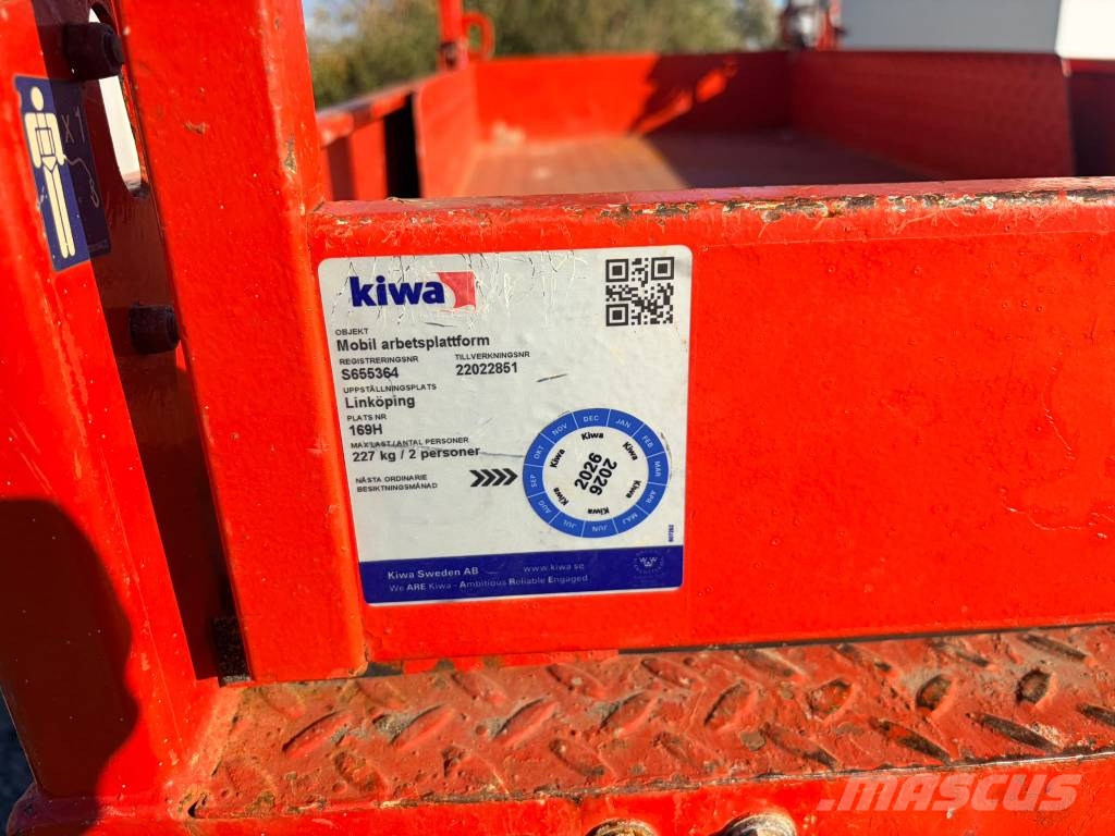 SkyJack SJ 3219 Šķerveida pacēlāji
