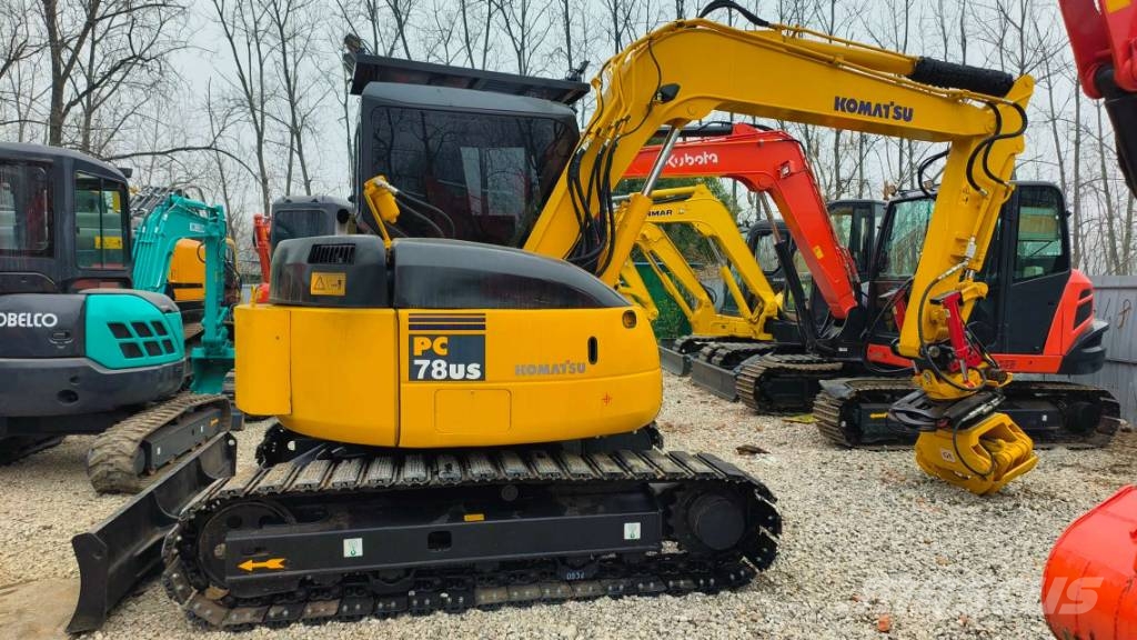 Komatsu PC 78 US 소형 굴삭기 7톤 미만