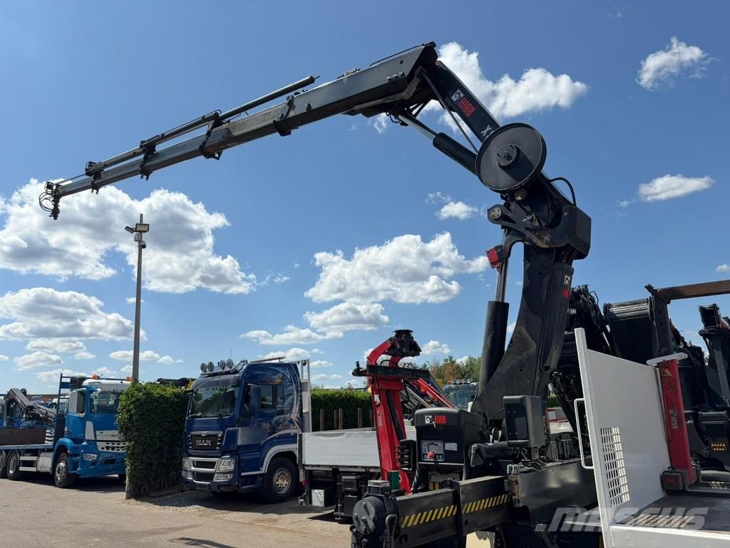 Scania P410 8x4 TRIDEM + CRANE HIAB 244 EP-4 HIDUO - RETA A/T 크레인