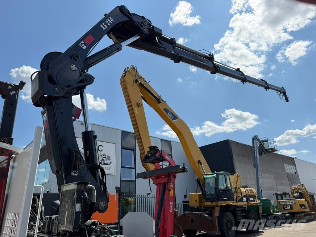 Scania P410 8x4 TRIDEM + CRANE HIAB 244 EP-4 HIDUO - RETA A/T 크레인