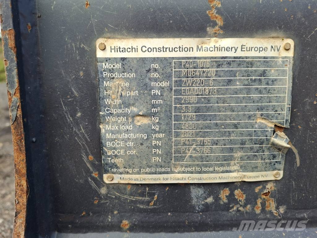 Hitachi ZW 220-6 Radlader