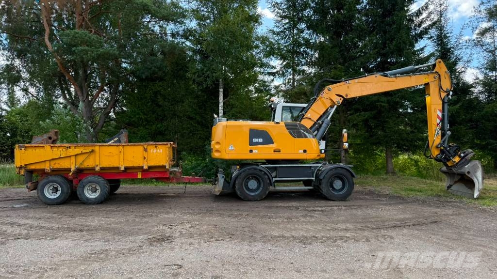 Liebherr A 918 Litronic Ratasekskavaatorid