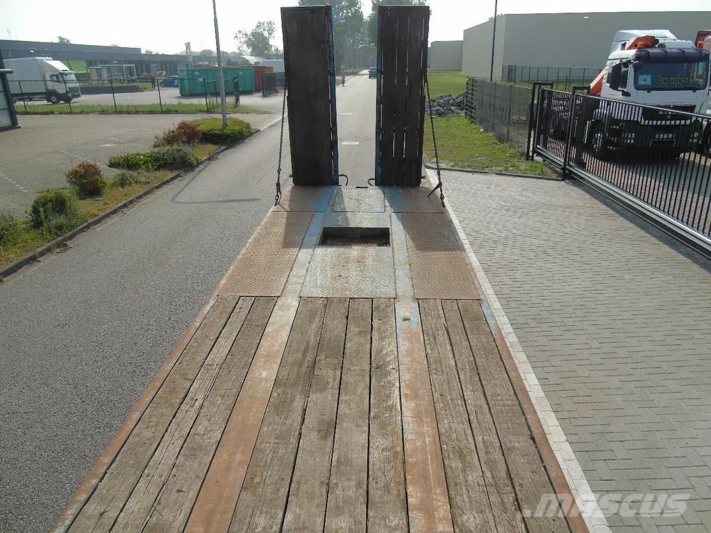 MOL DIEPLADER ramps + 3x axle + steering Semirremolques para transporte de vehículos