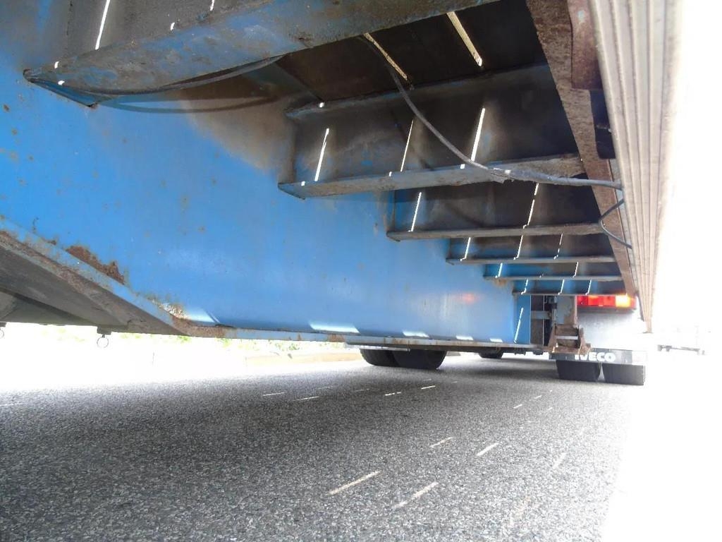 MOL DIEPLADER ramps + 3x axle + steering Semirremolques para transporte de vehículos