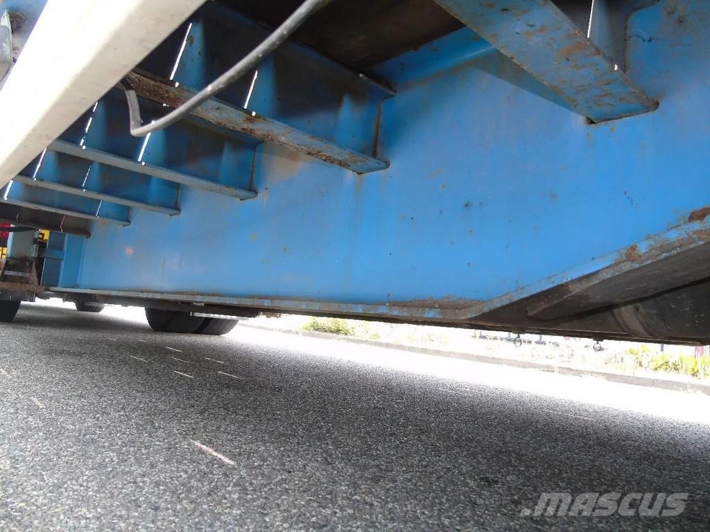 MOL DIEPLADER ramps + 3x axle + steering Semirremolques para transporte de vehículos