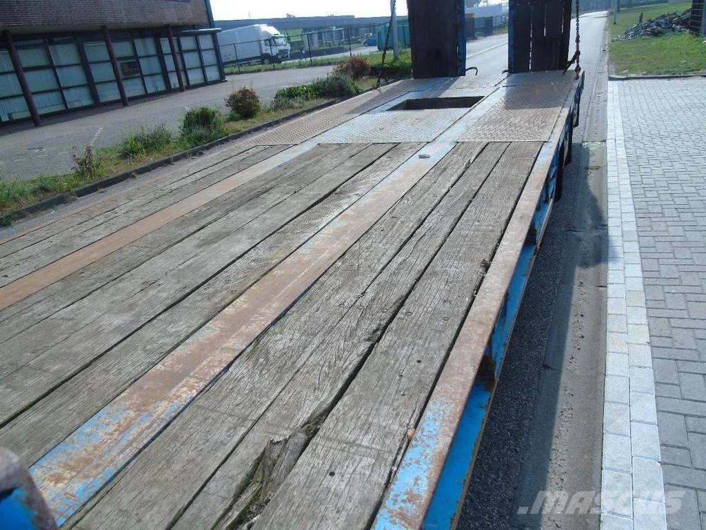 MOL DIEPLADER ramps + 3x axle + steering Semirremolques para transporte de vehículos