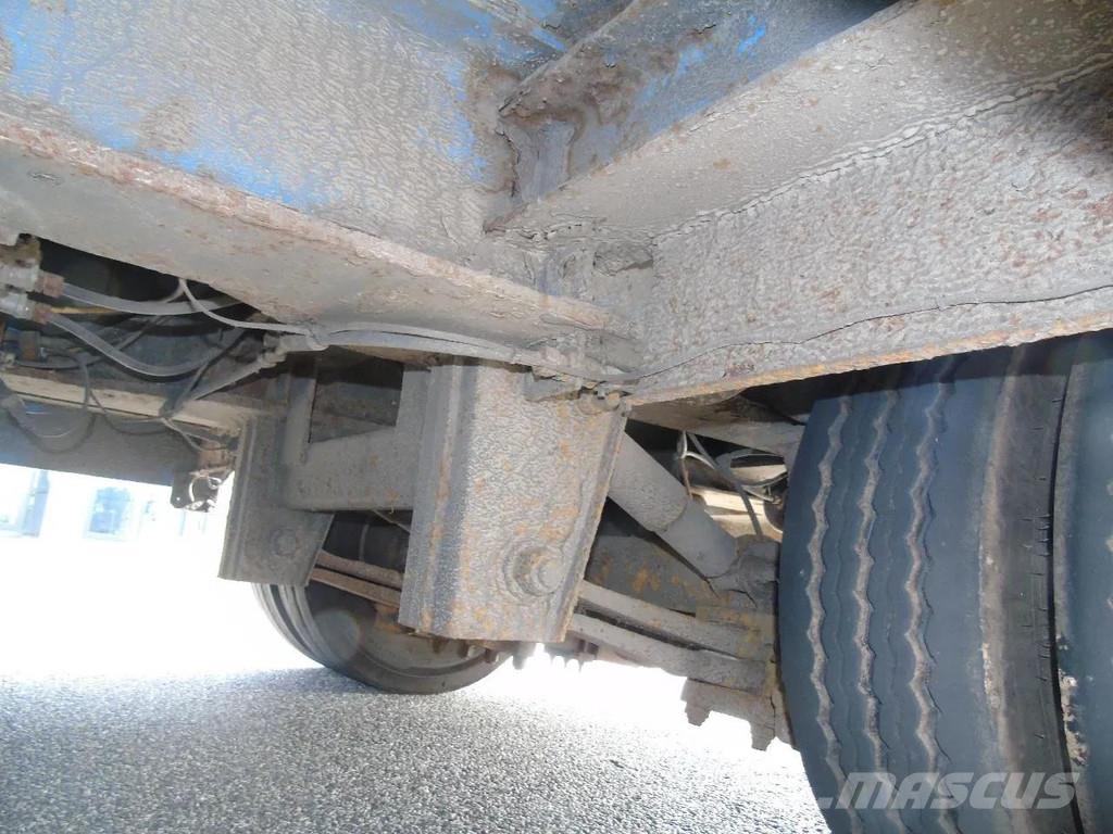 MOL DIEPLADER ramps + 3x axle + steering Semirremolques para transporte de vehículos