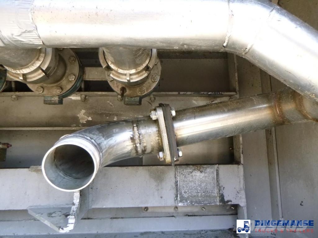LAG Chemical (non-ADR) tank inox 25 m3 / 4 comp Tankopleggers