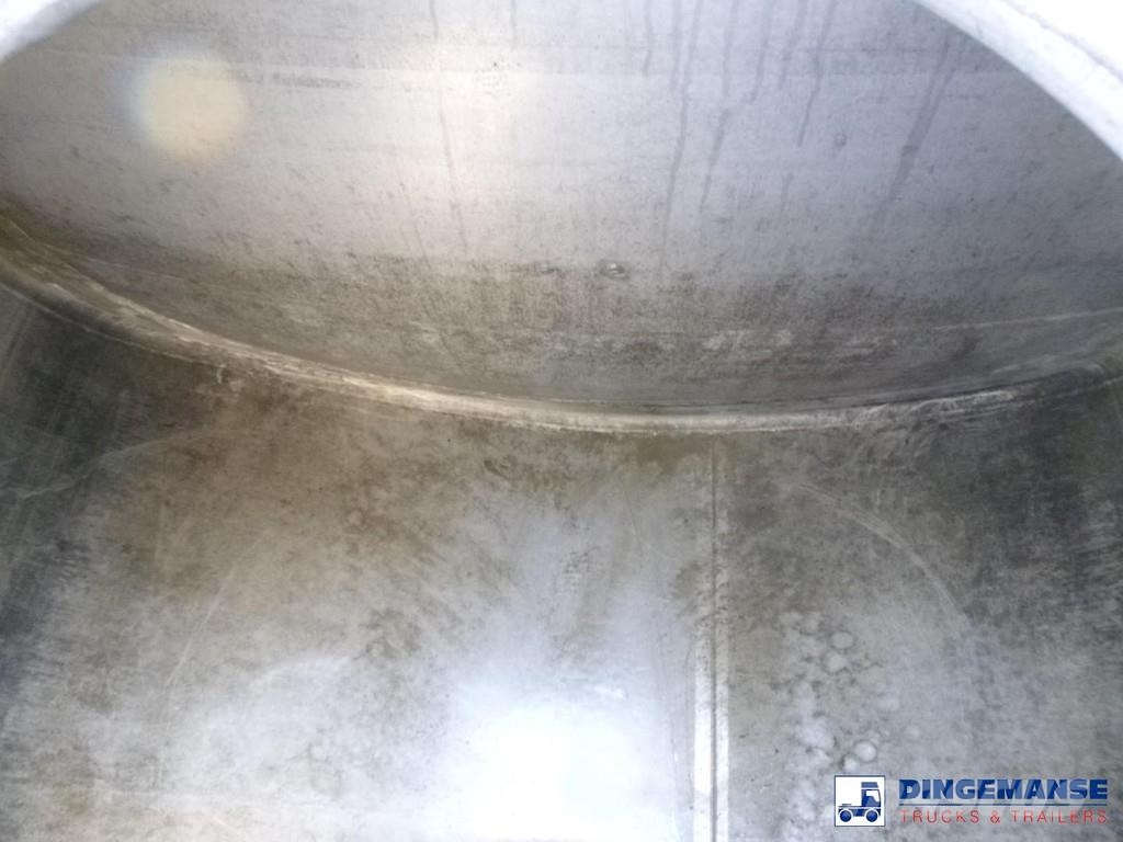 LAG Chemical (non-ADR) tank inox 25 m3 / 4 comp Tankopleggers