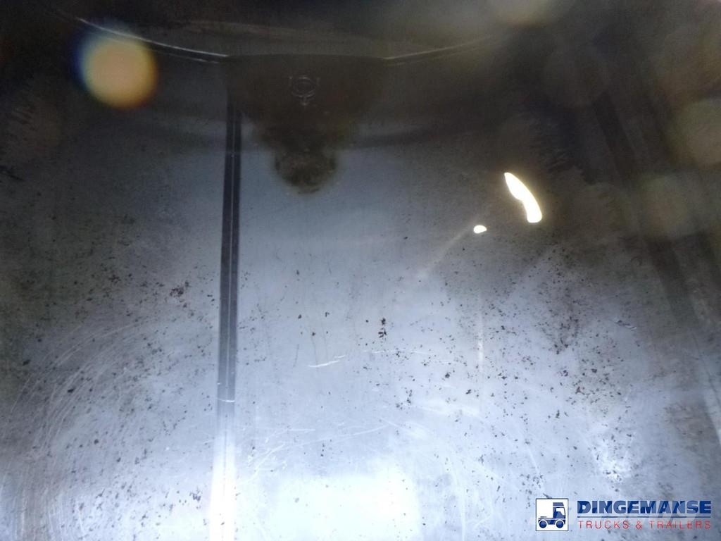 LAG Chemical (non-ADR) tank inox 25 m3 / 4 comp Tankopleggers