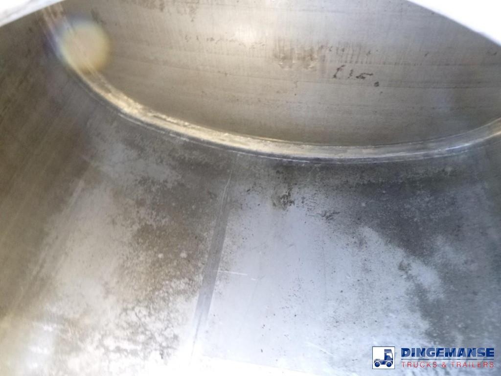 LAG Chemical (non-ADR) tank inox 25 m3 / 4 comp Tankopleggers