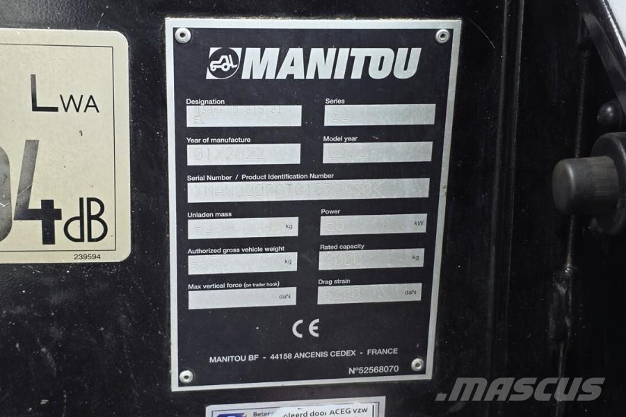 Manitou M30-4 D ST5 S1 EU Diesel, 4x4 Drive, 3t Capacity, Maastotrukit