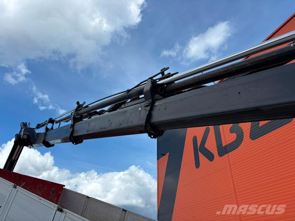 Volvo FM 500 8x4*4 HIAB 144E-5 / BOX L=5992 mm Vlakke laadvloer met kraan
