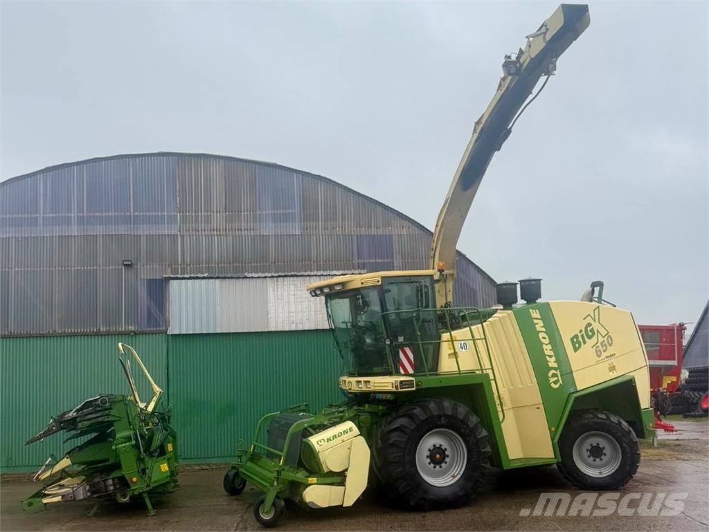 Krone Big X 650 + Vorsatzgeräte Kmetijstvo - drugo