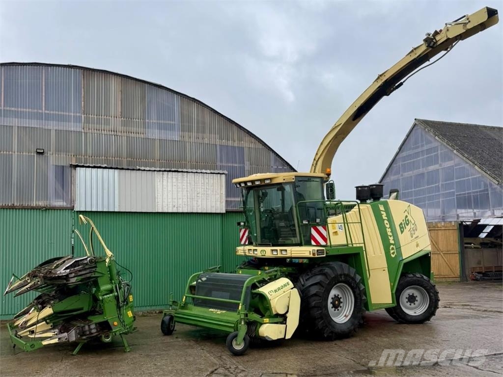 Krone Big X 650 + Vorsatzgeräte Kmetijstvo - drugo
