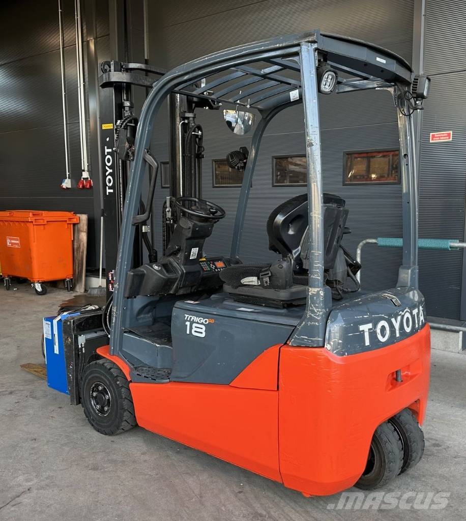 Toyota 8 FBE 18T El gaffeltrucks