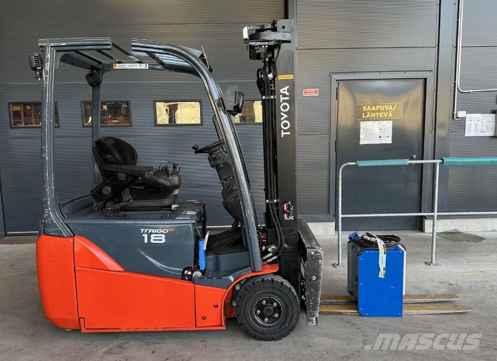 Toyota 8 FBE 18T El gaffeltrucks