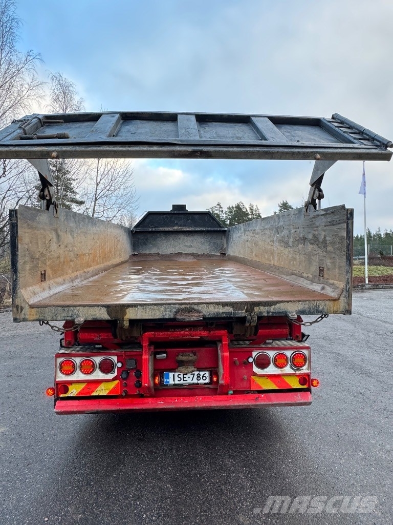 Scania P 500 8x4/4 tridem, vaijeriauto Euro-6 케이블 리프트 탈착식 트럭