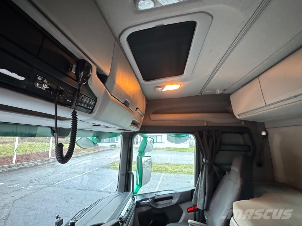 Scania P 500 8x4/4 tridem, vaijeriauto Euro-6 케이블 리프트 탈착식 트럭