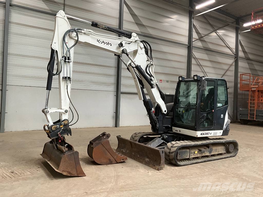 Kubota KX 080-4 Midi excavators  7t - 12t