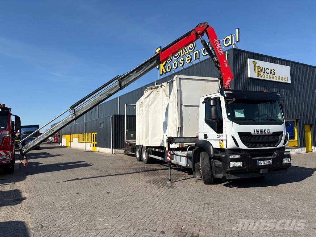 Iveco Stralis 420 + 6X2 + FASSI F 135 - 3X EXT. + REMOTE All terrain cranes