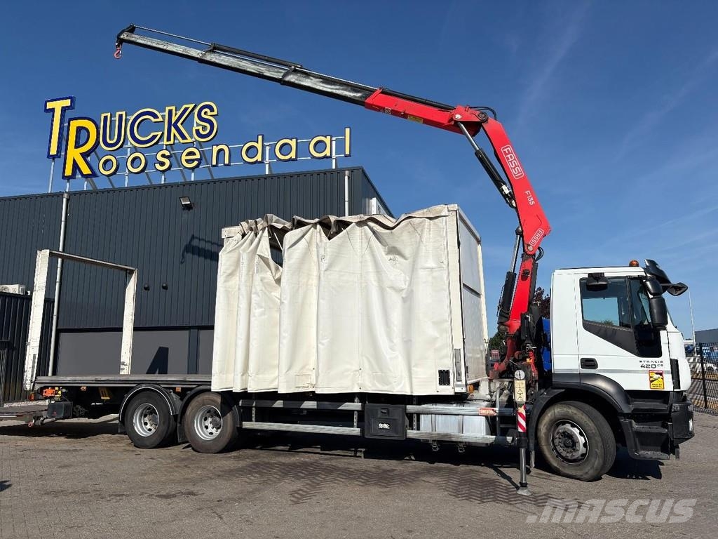 Iveco Stralis 420 + 6X2 + FASSI F 135 - 3X EXT. + REMOTE All terrain cranes