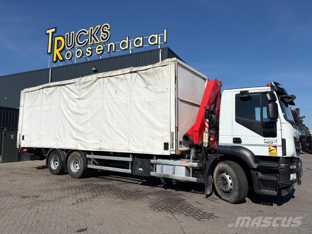 Iveco Stralis 420 + 6X2 + FASSI F 135 - 3X EXT. + REMOTE All terrain cranes